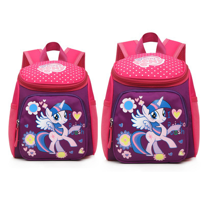 Mochila para niños y niñas 2024 mochila de dibujos animados para niños y niñas bebé versátil mochila de viaje lindo