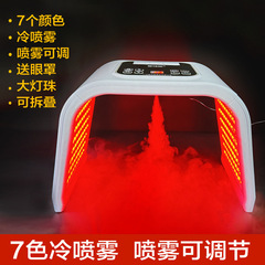 分光器の美容器の赤い青い光の美容器の大きい列の明かりのマスクは痘の器具の美容院の専用の光子の柔らかい肌を取り除きます。