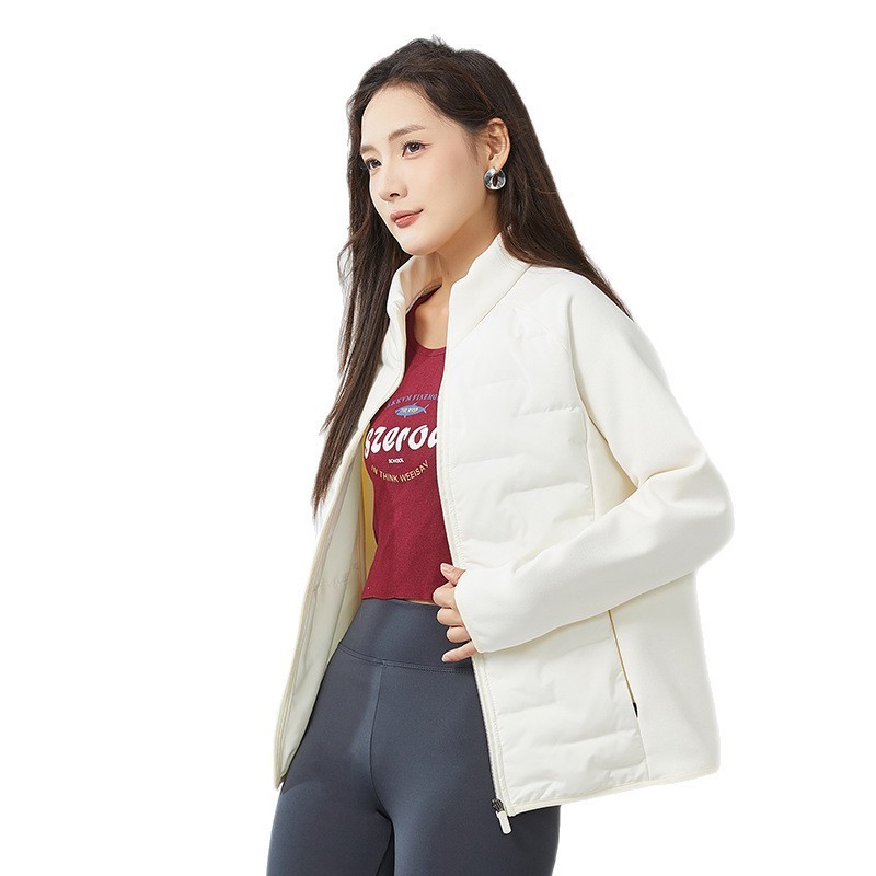 男女同款羊毛外套运动骑行轻薄气绒衣保暖白金蓄热内胆棉服冬2585|undefined