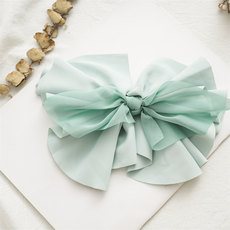 Women's IG Style Sweet Bow Knot Cloth Hair Clip display picture 14