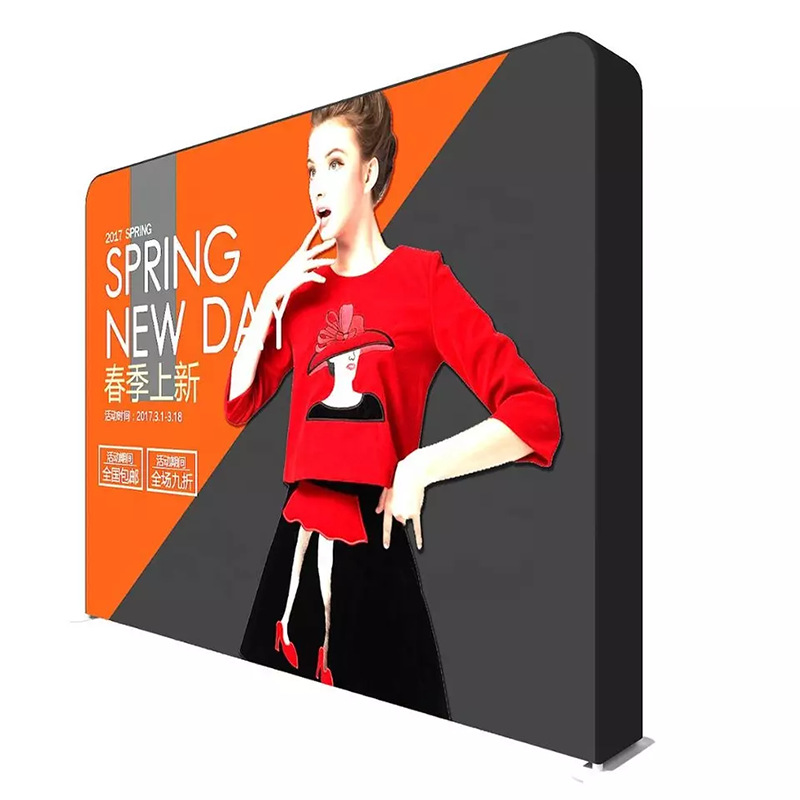 美什 卡布灯箱铝合金超薄卡扣式灯箱 LED发光广告牌店铺广告招牌