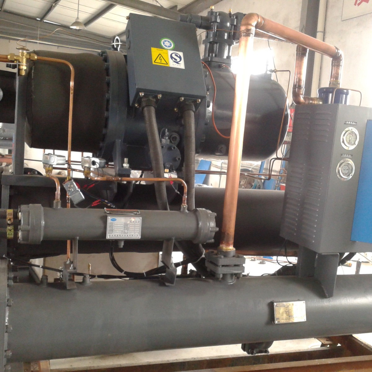 水冷螺杆式冷水机组低温冰水机挤出机制冷机化工冷冻机工业冷水机