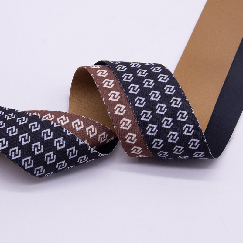 2.5cm - 4cm pequeña cinta de viento fragante DIY coreana cinta de cabello negro marrón cinta de ropa de estilo universitario