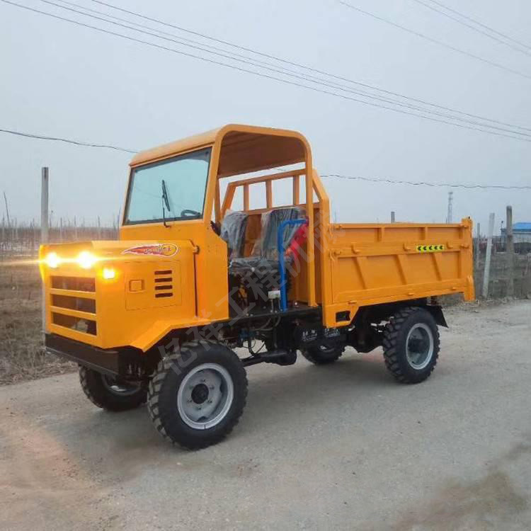 自卸翻斗拖拉机 工地工程车 矿用柴油车四驱农用车四不像运输车