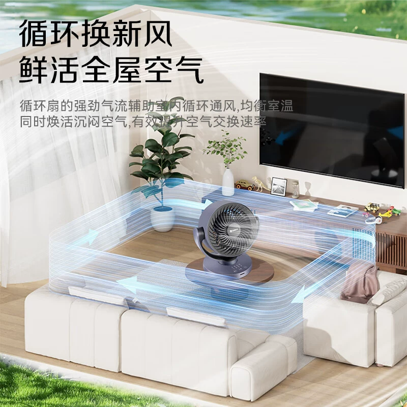 Gree air circulation fan 3-speed infrared remote control air supply FXT-1506Bg3 purification purification sterilization frequency converter