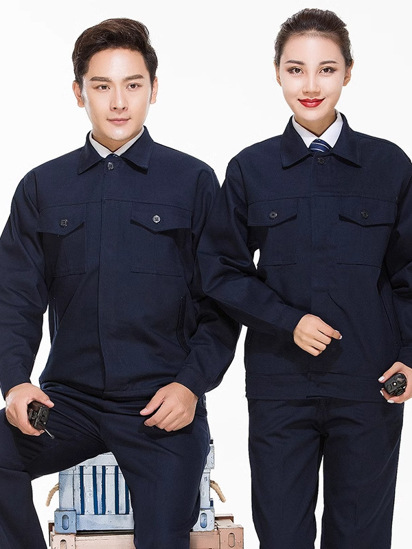 Algodón grueso ignífugo conjunto de ropa de trabajo hombre soldador anti-escaldado ropa de trabajo de alta temperatura fábrica de acero personalizada