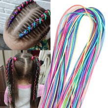 90cm Mix Colorful 4-30Pcs Hair braids Rope strands for afric