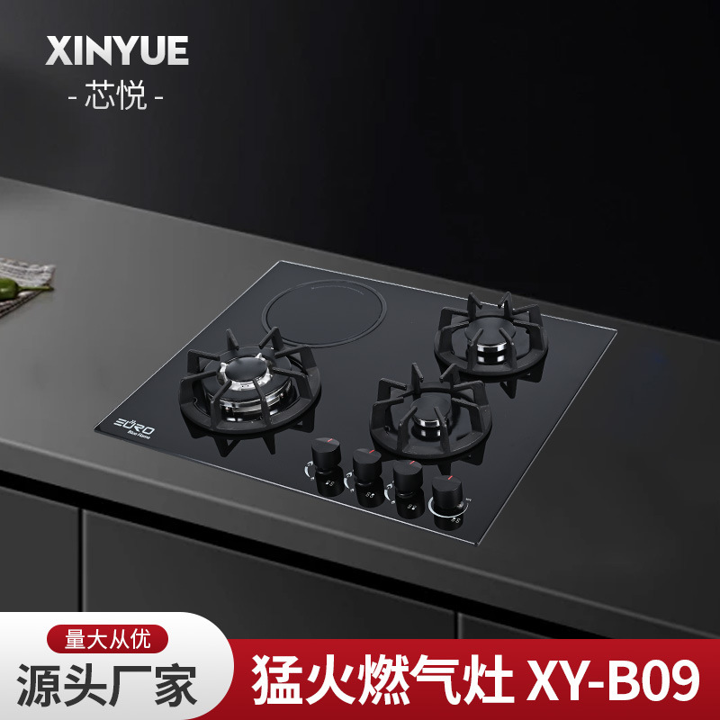 クロスボーダー輸出 4口ガスストーブ 4口ストーブ 埋め込み天然ガスストーブ 液化ガスガスストーブ|undefined