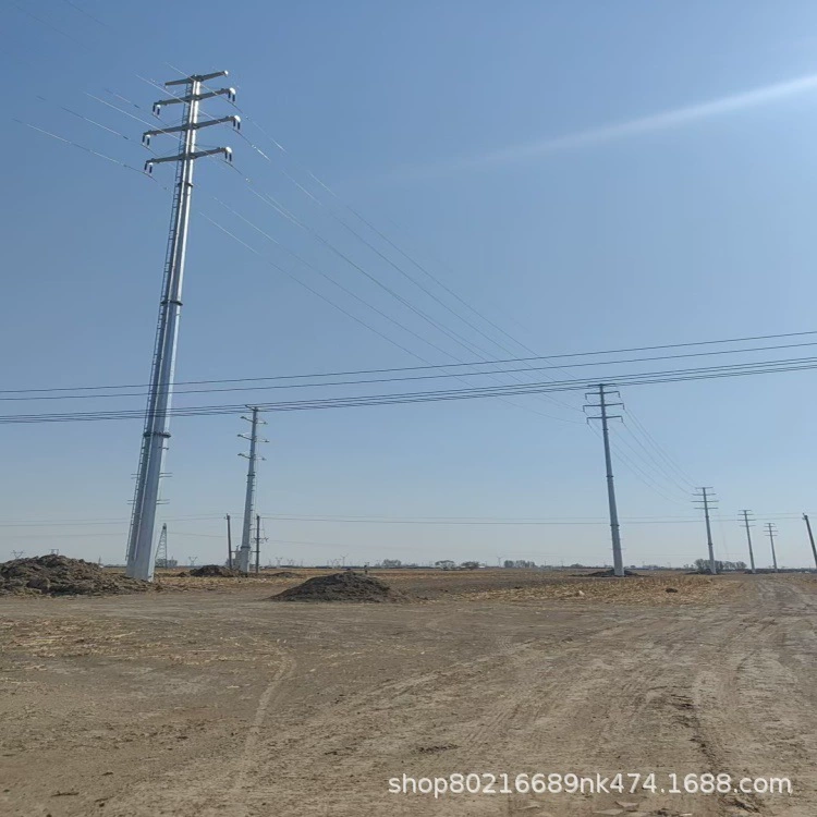 Продажа стальных опор для двухконтурной передачи электроэнергии 66 кВ, стальных опор для передачи электроэнергии, оцинкованных однотрубных мачт, коммуникационных стальных трубчатых опор.