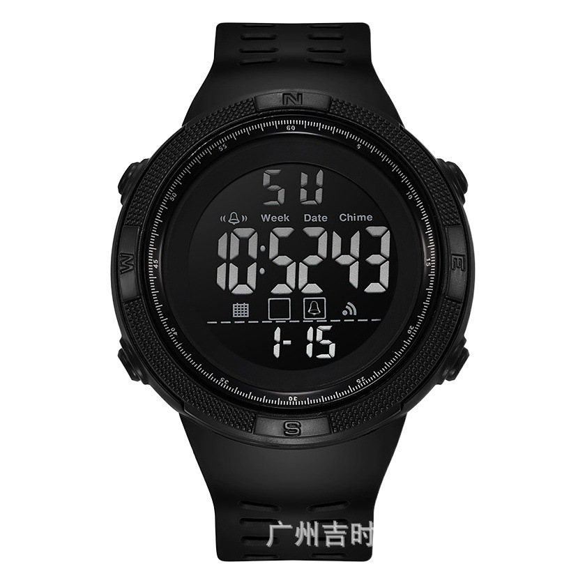 Reloj electrónico Luz fría movimiento moda hombres Moda estudiante de secundaria reloj luminoso reloj impermeable