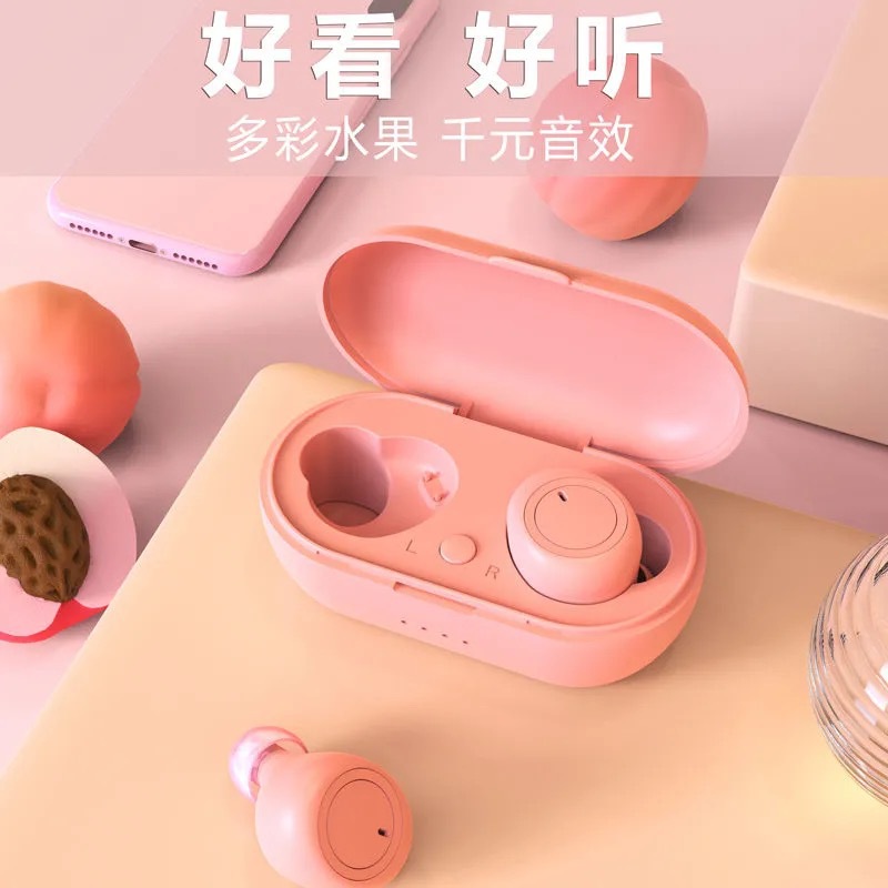 TWS2 Macaron Y50 Bluetooth Headset To Make Calls And Listen To Songs Stereo Wireless Headset To The Ear Bass Box