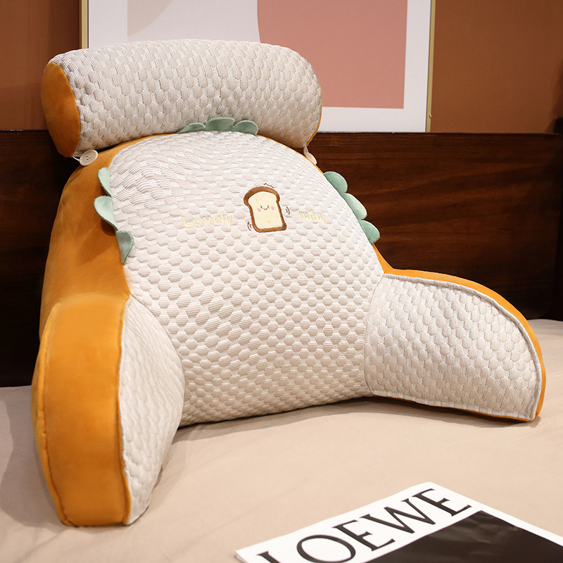 De dibujos animados de frijol de hielo cojín del sofá cojín de oficina en casa cintura almohada de peluche de juguete femenino Regalo de Cumpleaños lote