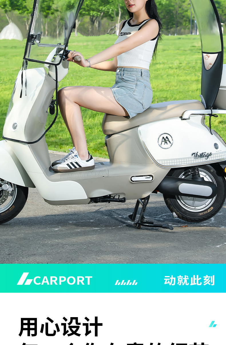 Quick-Release Folding Rain Canopy for Electric Vehicles, Windproof and Sunshade for Electric Bikes and Motorcycles, Thickened Sunshade Canopy