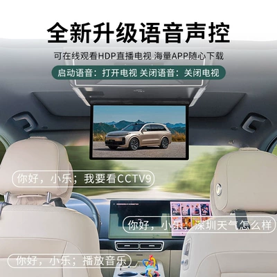 Car TV rear entertainment screen car