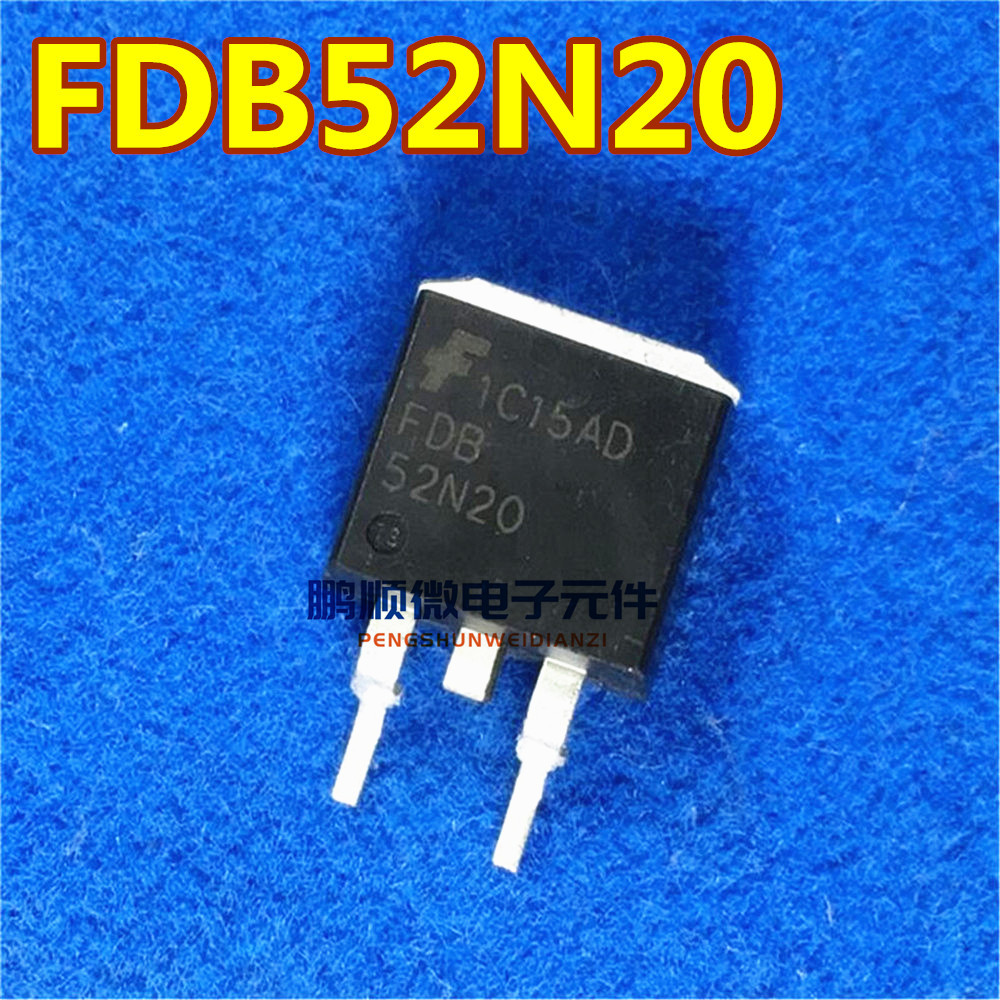 FDB52N20TM FDB52N20  场效应管 MOSFET N沟道 200V 52A TO-263