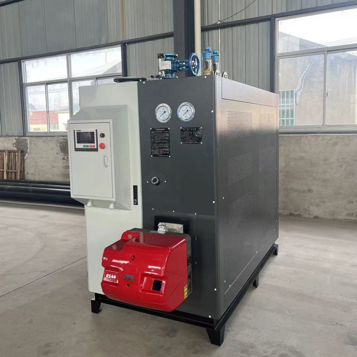 SZS0.5-0.8匠奥燃气卧式蒸汽发生器D级蒸汽锅炉每小时500公斤蒸汽