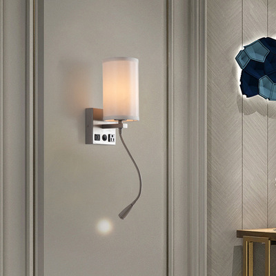 All Seasons hotel Wall lamp Northern Europe modern Simplicity Telescoping read Wall lamp Light extravagance Homestay hotel Bedside lamp