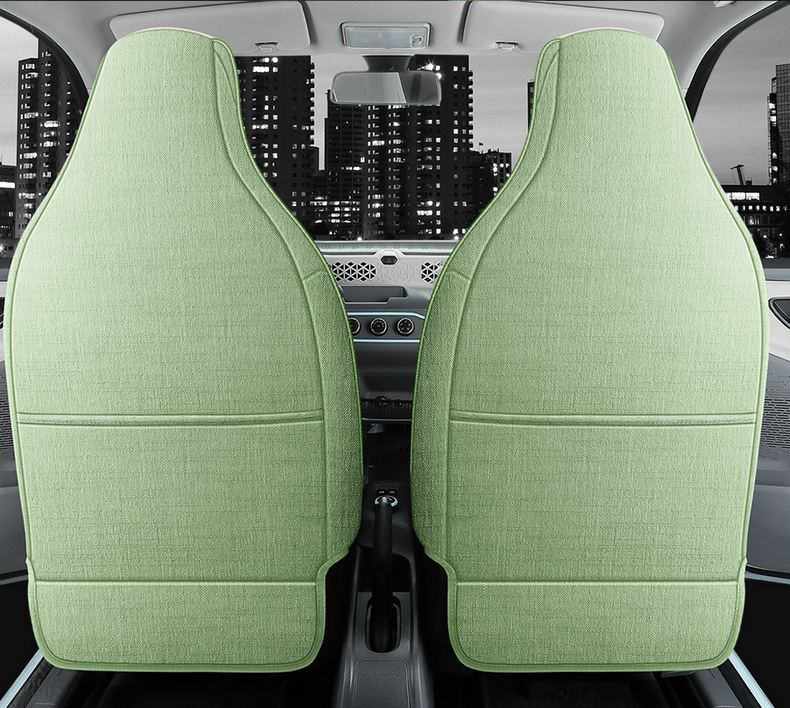 022 Dongfeng scenery miniEV seat cover mini New Energy linen all-inclusive four seasons cartoon special seat cover