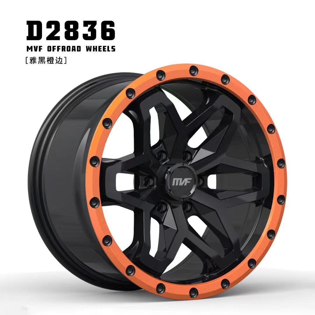 MVF 17 pulgadas modificadas ruedas todoterreno Wrangler tanque 300 Bully BJ40 Gran Muralla cañón Isuzu Haver H9