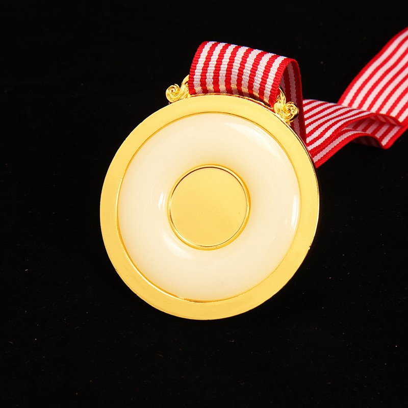 Medallas en blanco con incrustaciones de jade, medallas de oro, plata y bronce, premios metálicos con diseño de espiga de trigo para maratón, diseño gratuito, logotipo, lámina dorada.