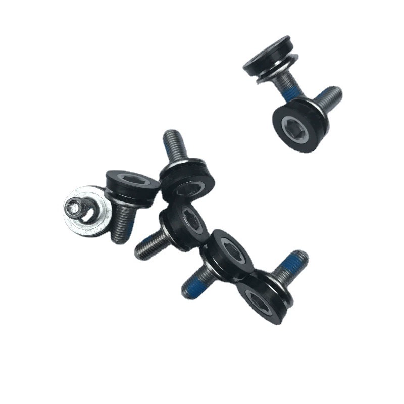 Зубчатая пластина велосипеда средний вал Водонепроницаемый винт шестигранный винт горный велосипед средний вал винт средний вал L Винт