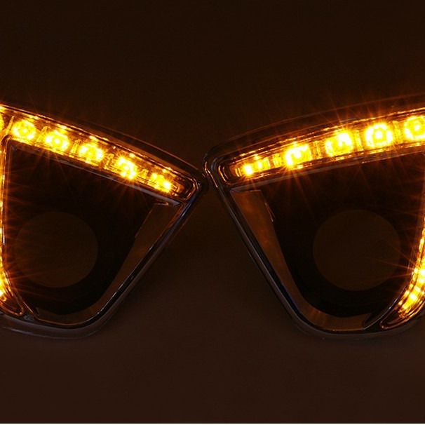 Adecuado para Mazda CX-5 Luz de marcha diurna 13-14 CX5 Luz de marcha diurna LED Luz de marcha diurna