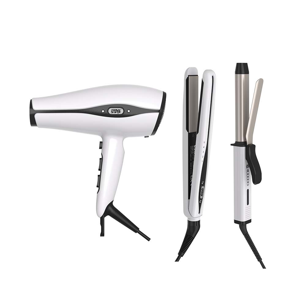 Winning Star comercio exterior hogar viento frío y caliente seco cabello liso cabello rizado juego de secador de pelo Hair Dryer
