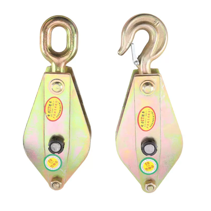ManufacturerSteelWheelCranePulleyCablePulley电力起重滑车