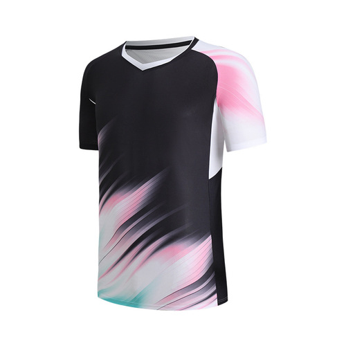 New Summer Table Tennis and Badminton Set Quick-Drying Breathable Sports Suit Casual Competition Wear