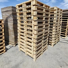 现货二手木卡板叉车托盘木栈板 木托盘出口 可制作各种卡板木箱