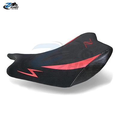 seat cushion modification motorcycle lowering/raising | Motorcycle cushion - front-seat-red-design-model-original-seat-height