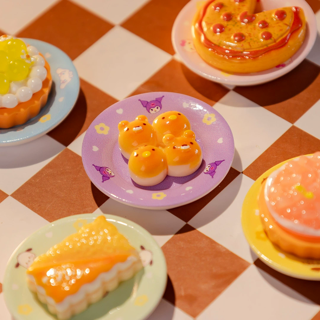 Sanrio Hello Kitty, мини-игрушечная еда, мультяшный креативный аксессуар с дополнениями, ручная работа