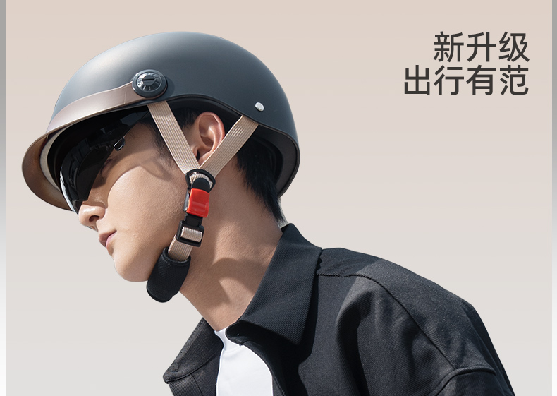 3C certified electric vehicle helmet men's and women's universal electric motorcycle retro half helmet sun protection