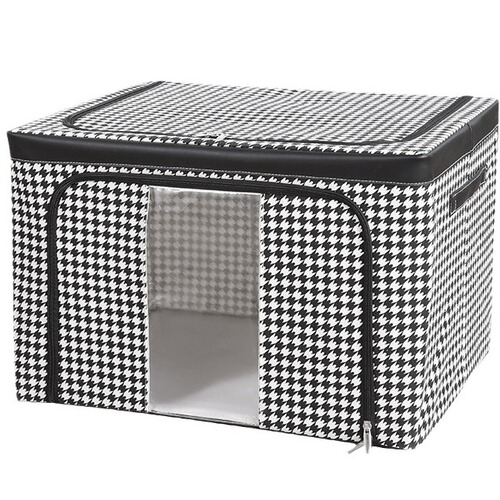 Storage box for clothing wholesale clothing household large folding fabric printing thickened large capacity Oxford cloth storage box