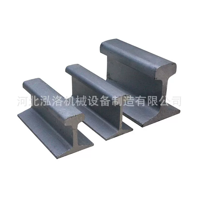 泓洛钢轨8KG15KG Q235B轻轨 矿用火车轨道钢长度可定制 受力强