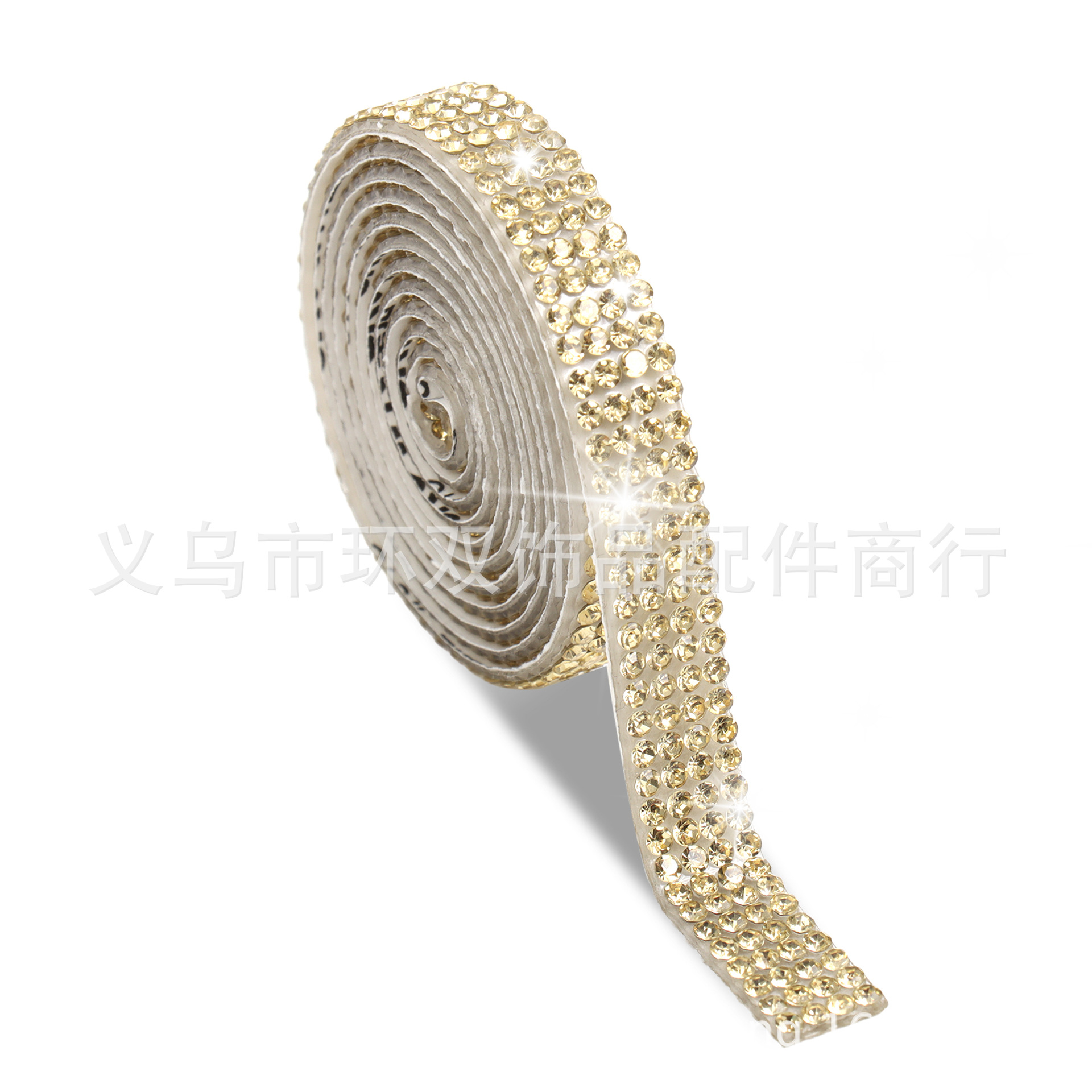 Código adhesivo de diamante de cristal, tira de diamantes de imitación, pegatinas de diamantes de flash autoadhesivas, accesorios de joyería, cinta de perforación autoadhesiva de bricolaje, accesorios de vestir image 25