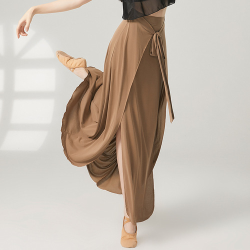 Ancient-style dance costume light wind skirt Chinese-style dance skirt dancing practice wear can be worn daily dance wear