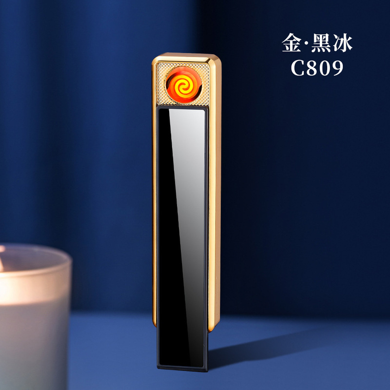 新款热销下拉钨丝点烟器USB充电打火机便携迷你小巧广告logo批发|undefined