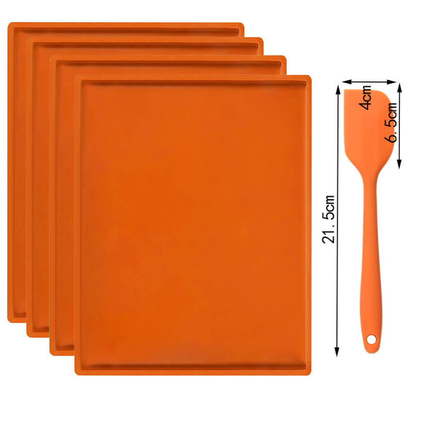 Venta al por mayor rollo suizo molde de silicona resistente a altas temperaturas para hornear estera de la bandeja para hornear hogar hornear fruta deshidratación gadget