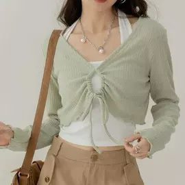 女式针织衫;吊带背心;连衣裙