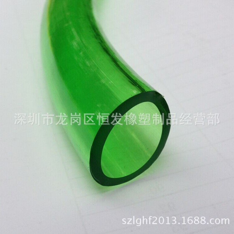 鱼缸换水管 水族箱进出口软管  水泵过滤器进出水管 绿色塑料软管