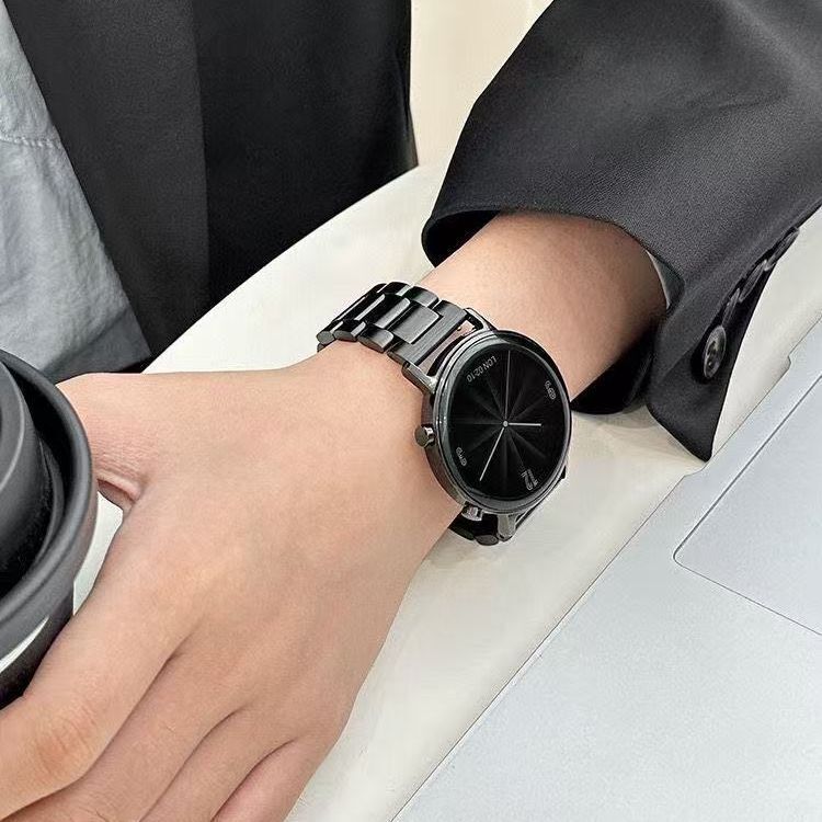 Suitable for Huawei Watch5 Stainless Steel Watch Strap Watch4Pro/Gt6/5Pro Men's Stainless Steel Watch Strap Suitable for Huawei Watch5 Stainless Steel Watch Strap Watch4Pro/Gt6/5Pro Men's Stainless Steel Watch Strap