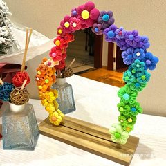粘土画室の不規則な鏡のデジタル油絵の学生の手作りのdiy鏡のアクリルの壊れない鏡