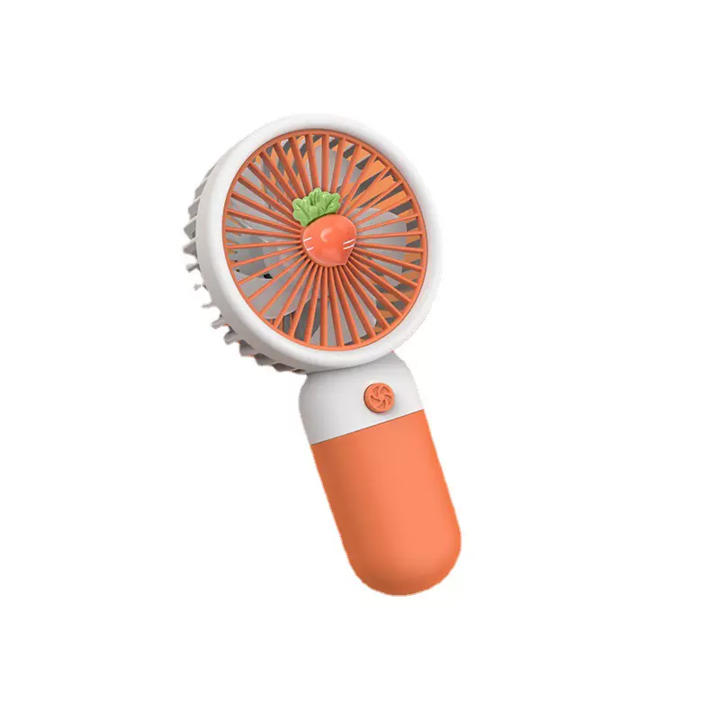 创意水果手持便携式手机支架底座桌面花与动物充电迷你小风扇厂家