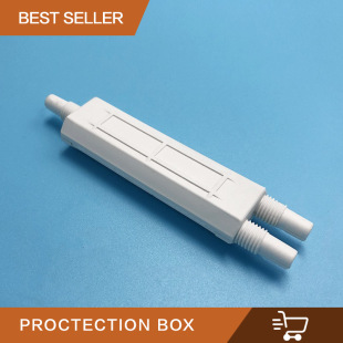 Ningbo manufacturers supply 2-in-2-out optical fiber protection box leather Cable Optical Cable 1-minute 2 protection box welding splitter round