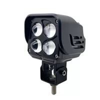 Популярный квадратный четырехглазый прожектор с линзой 40W для мотоциклов и внедорожников, модифицированный передний бамперный свет