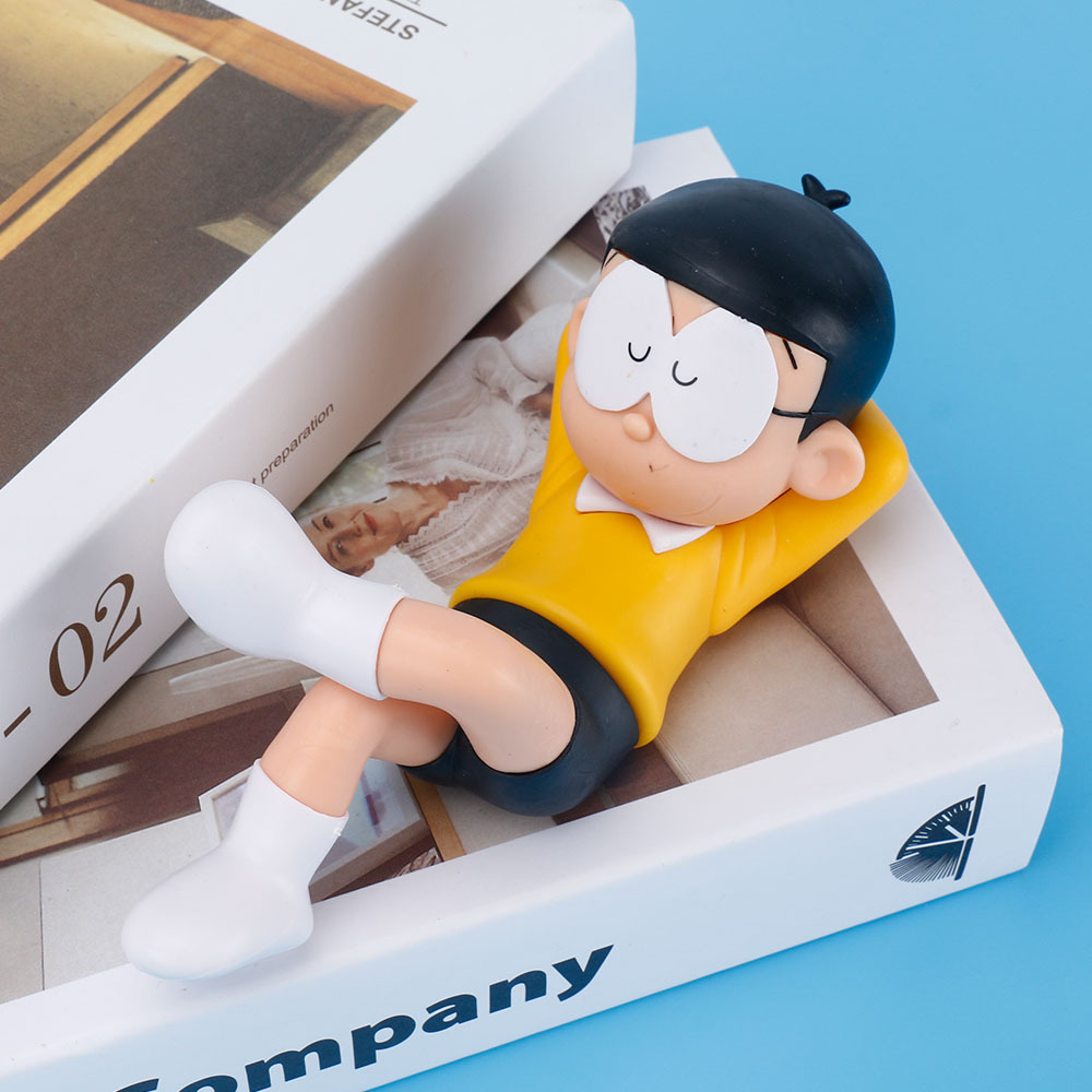 The Same Model As Douyin,Large Size Sleeping Nobita Lying Down,Nobita's Hand-held Office Doll,Car Center Console,Car Cake Ornaments