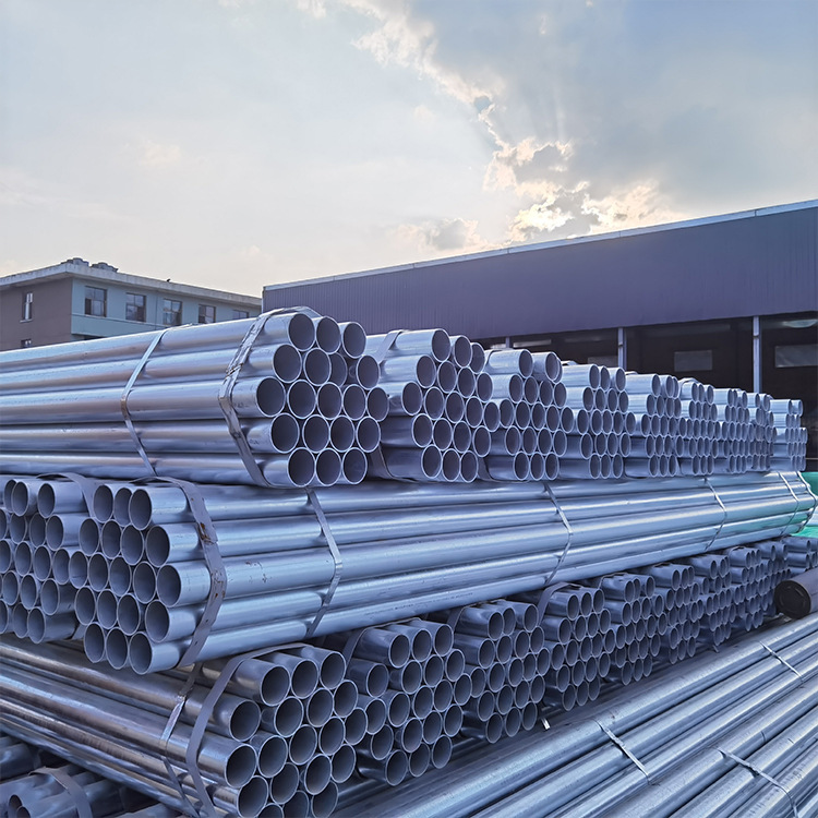 大量现货DN15-DN200镀锌管 友发热镀锌管 消防管 架子管批发1