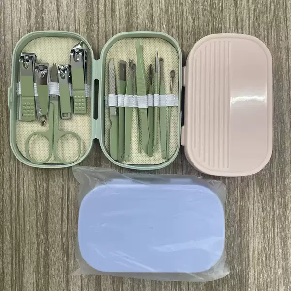8/14 Piece In-Stock Nail Clipper Set Stainless Steel Tools Nail Scissors Manicure Nail Clippers Portable Beauty Tools
