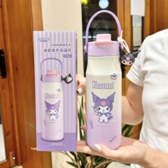 三丽鸥水杯女生高颜值保温杯316食品级上学专用吸管杯子2025新款